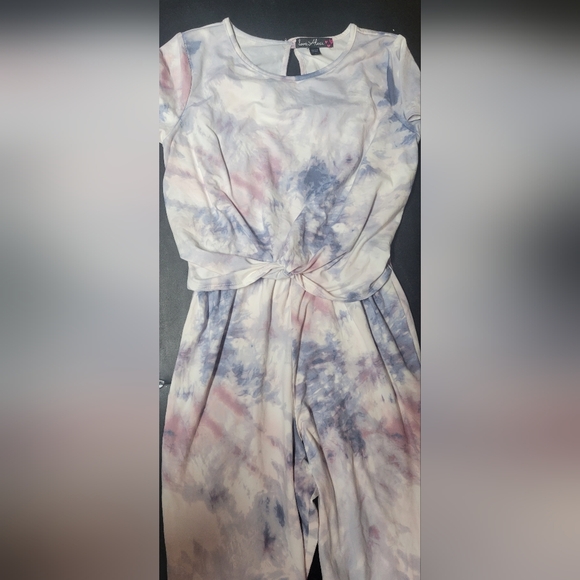 Love, Alexa Pastel Tie-Dye Jumpsuit - Picture 5 of 9